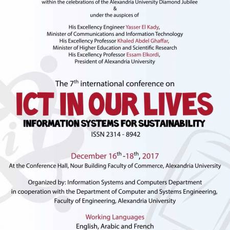 The 7th international conference on :ICT IN OUR LIVES 